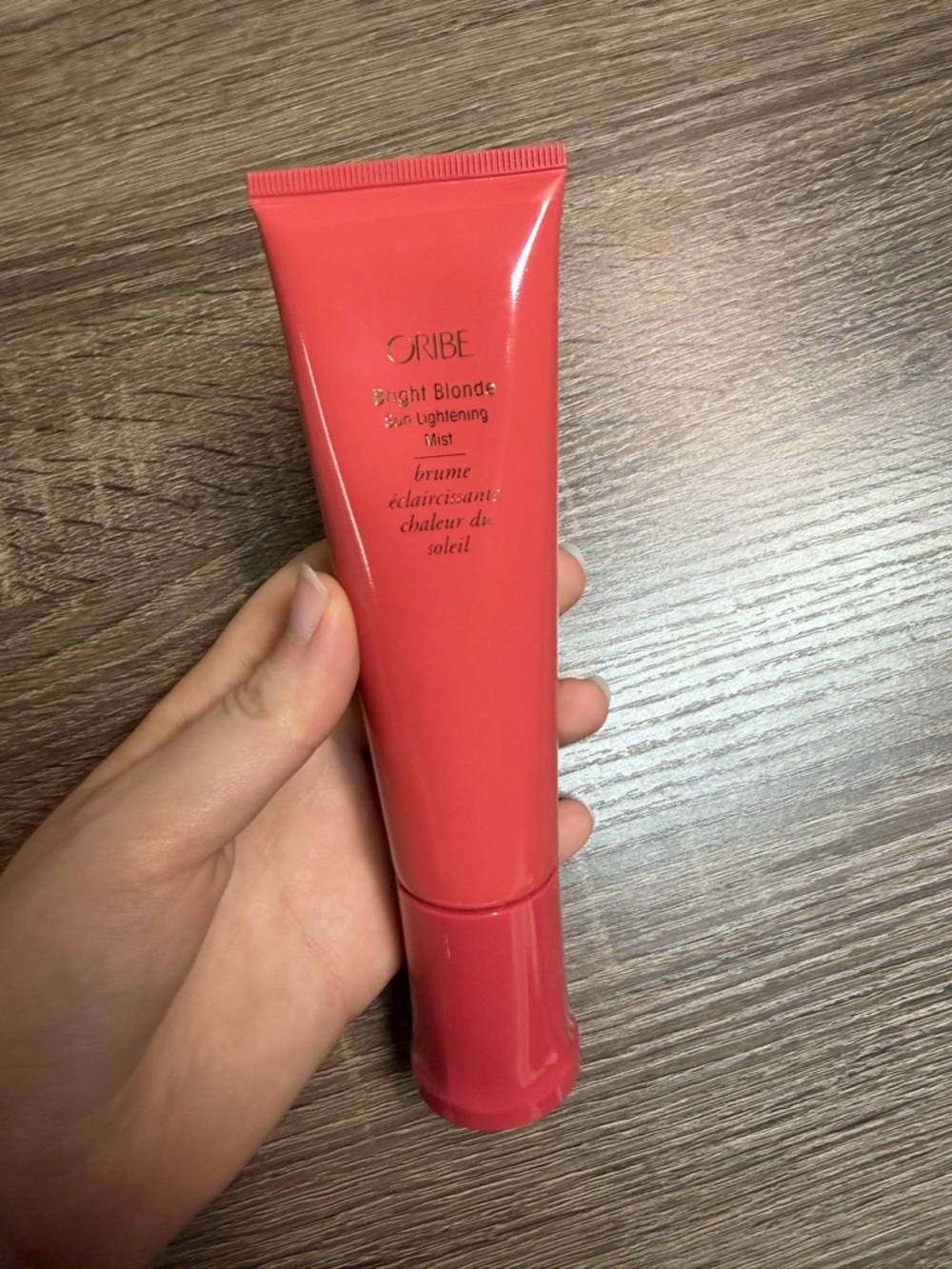Oribe Bright Blonde Sun Lightening Mist - Coral Tube